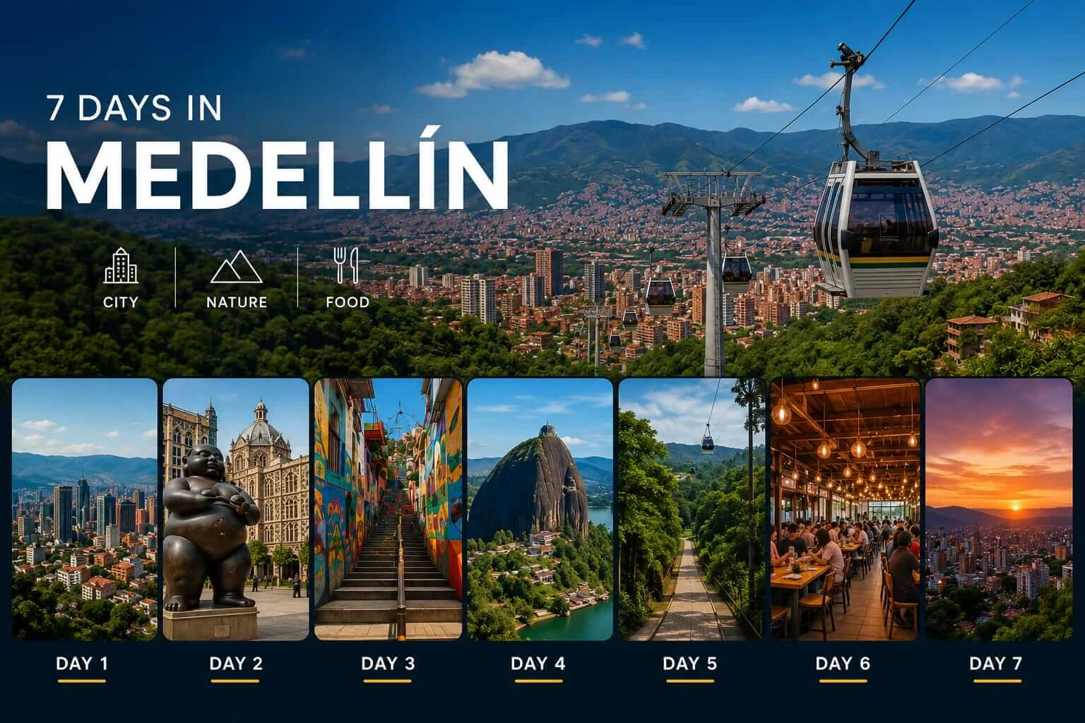 Medellín, Colombia Travel Guide 2026: The Ultimate 7-Day Itinerary for the City of Eternal Spring