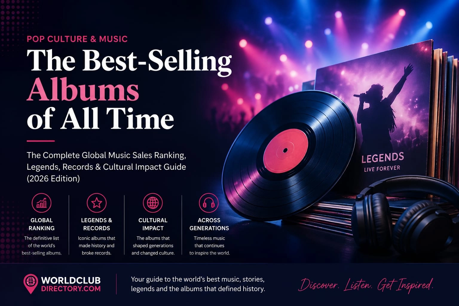 The Best-Selling Albums of All Time: The Complete Global Music Sales Ranking, Legends, Records and Cultural Impact Guide (2026 Edition)