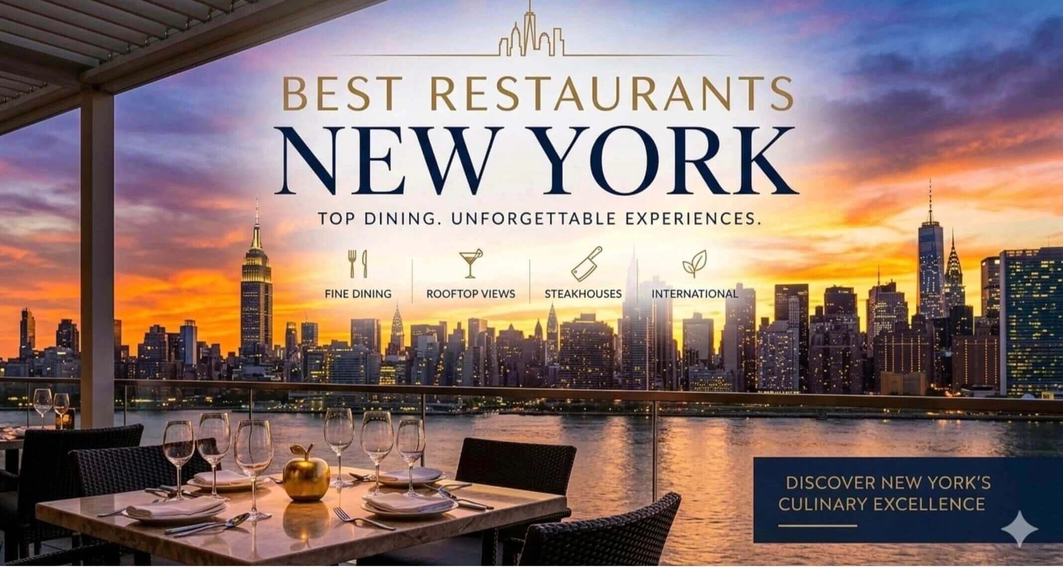 Best Restaurants in New York City: The Definitive  Guide to Michelin Stars, Steakhouses and Iconic Tables